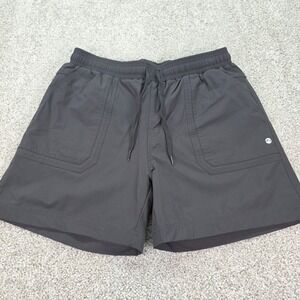 Willit Womens Charcoal Gray Hiking Active Shorts Elastic Waist Size M NWOT